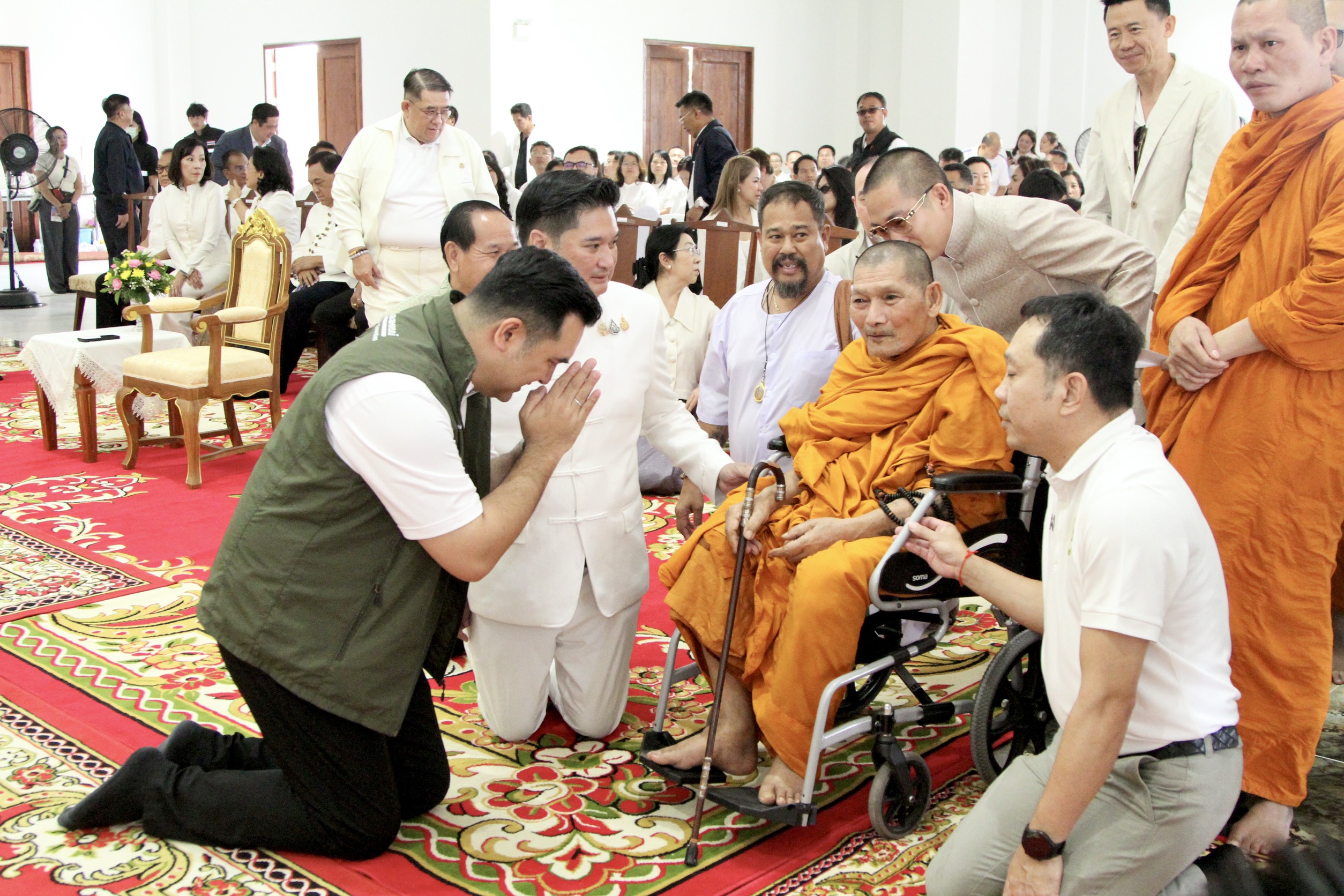 title - รองเลขาธิการ ส.ป.ก. ร่วมคณะ รมช.เกษตรฯ ทำบุญงานพืชสวนโลก พร้อมลงพื้นที่ตรวจเยี่ยม ส.ป.ก.อุดรธานี